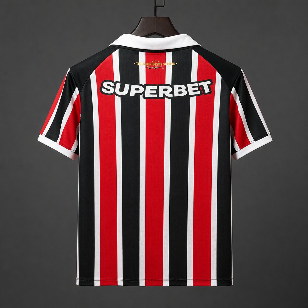 26/27 Sao Paulo Away Jersey With Full Sponsors