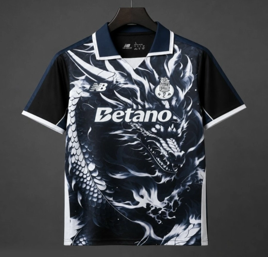 25/26 FC Porto Black Special Edition "Dragon" Jersey