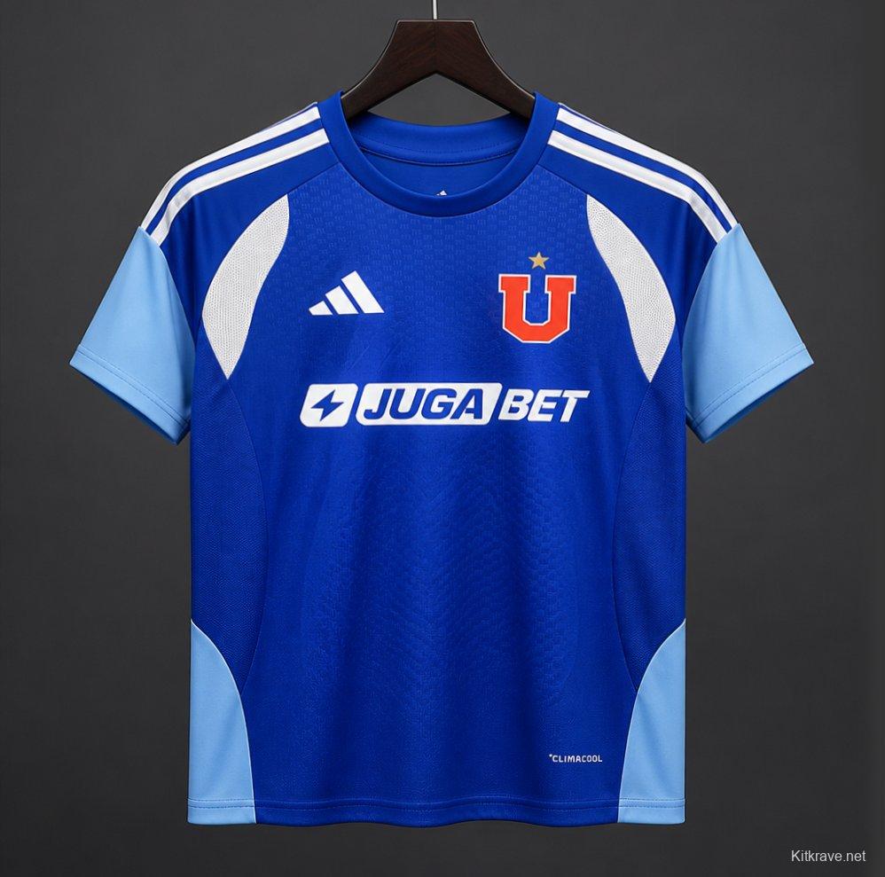 26/27 Universidad de Chile Pre-Match Blue Jersey