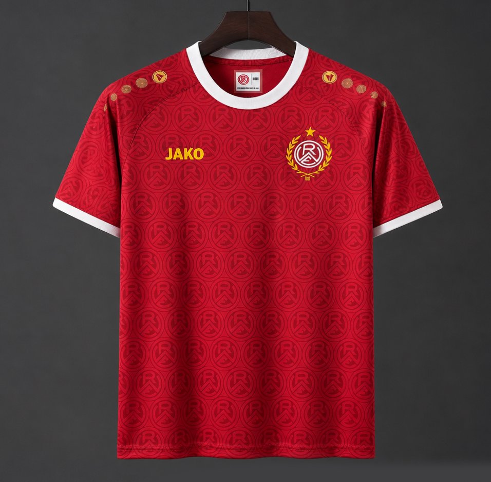 26/27 Rot-Weiss Essen 100Th Anniversary Red Jersey