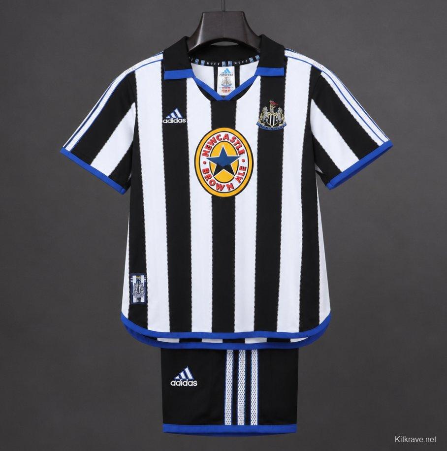 Retro 99/00 Newcastle United Home Jersey