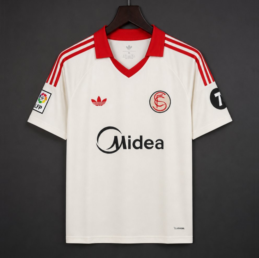 2025/26 Mens Sevilla FC Retro Jersey