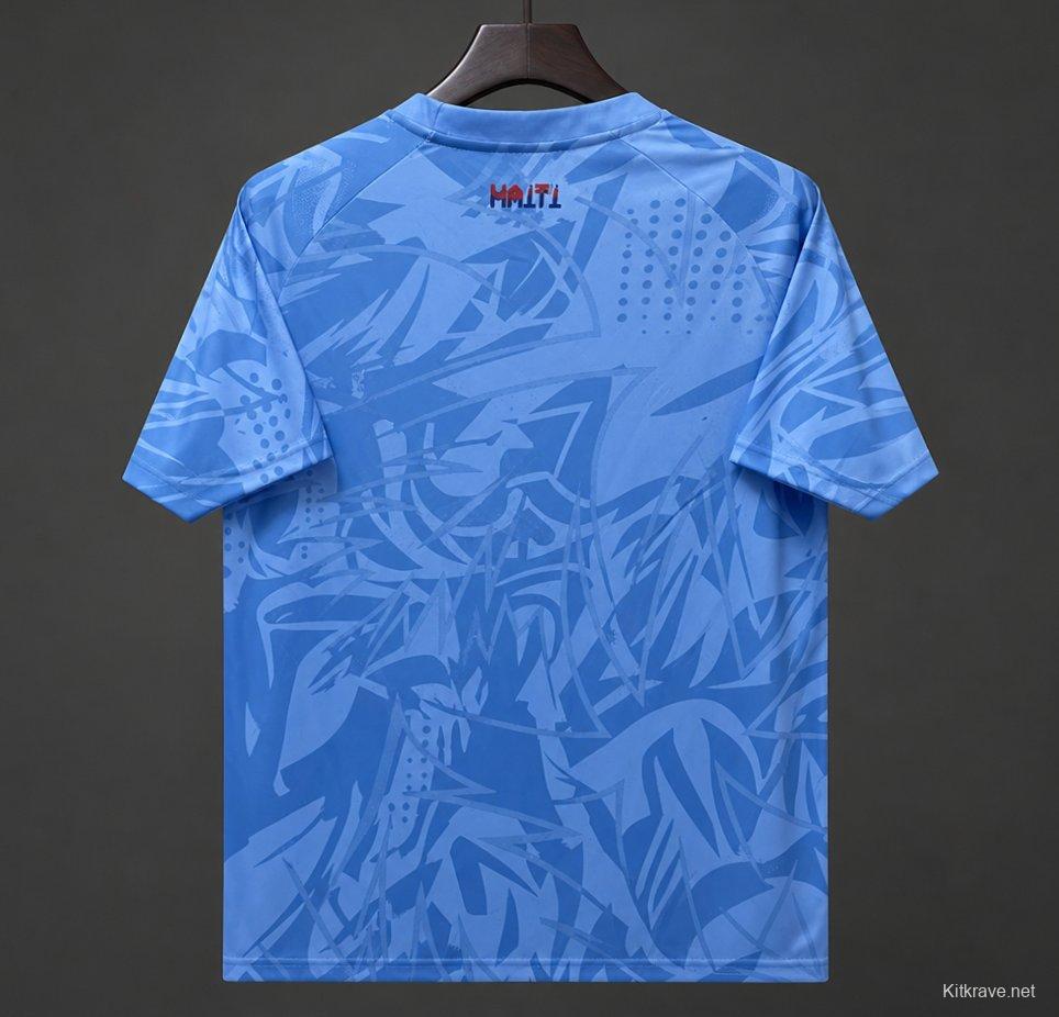 2026 Haiti Goalkeeper Sky Blue Jersey