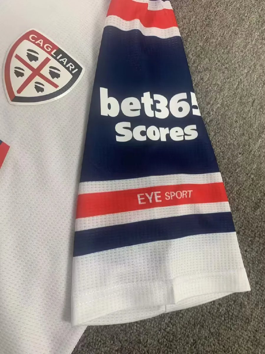 26/27 Cagliari Calcio Away White Jersey
