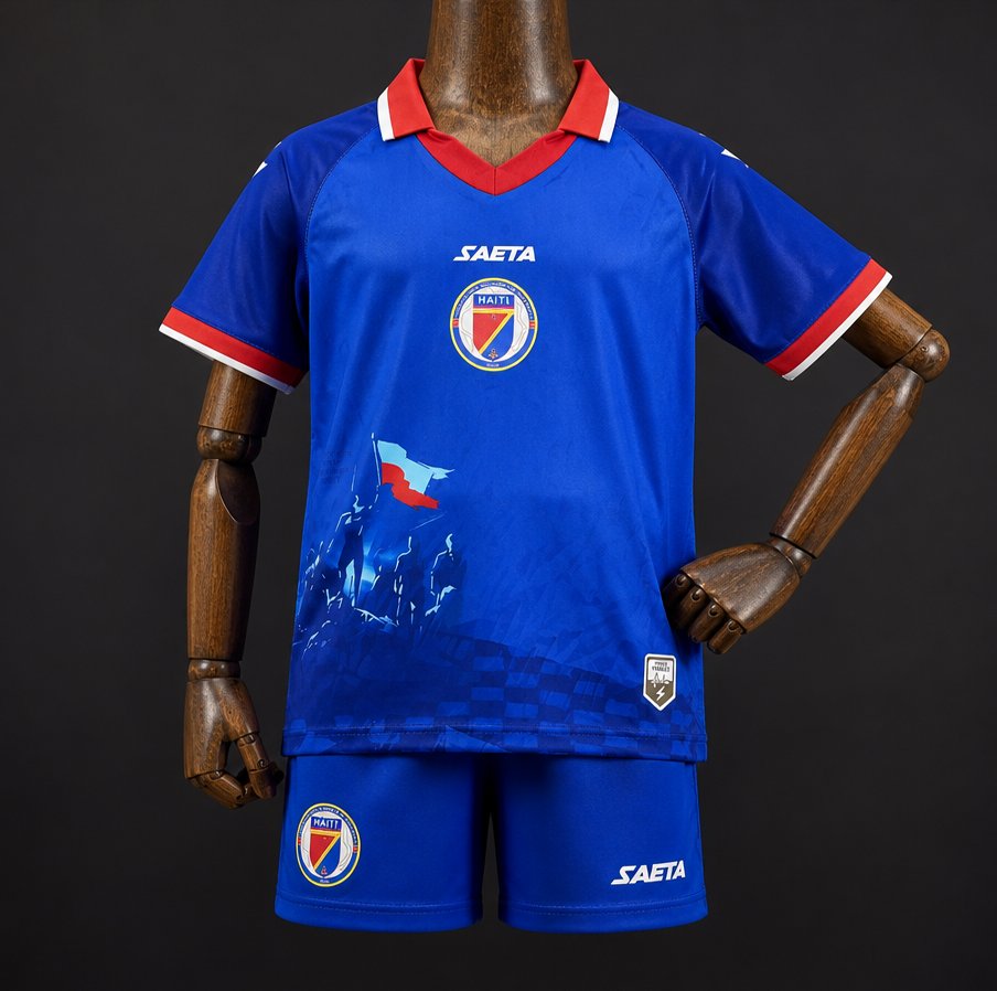 2026 Kids Haiti World Cup Home Jersey