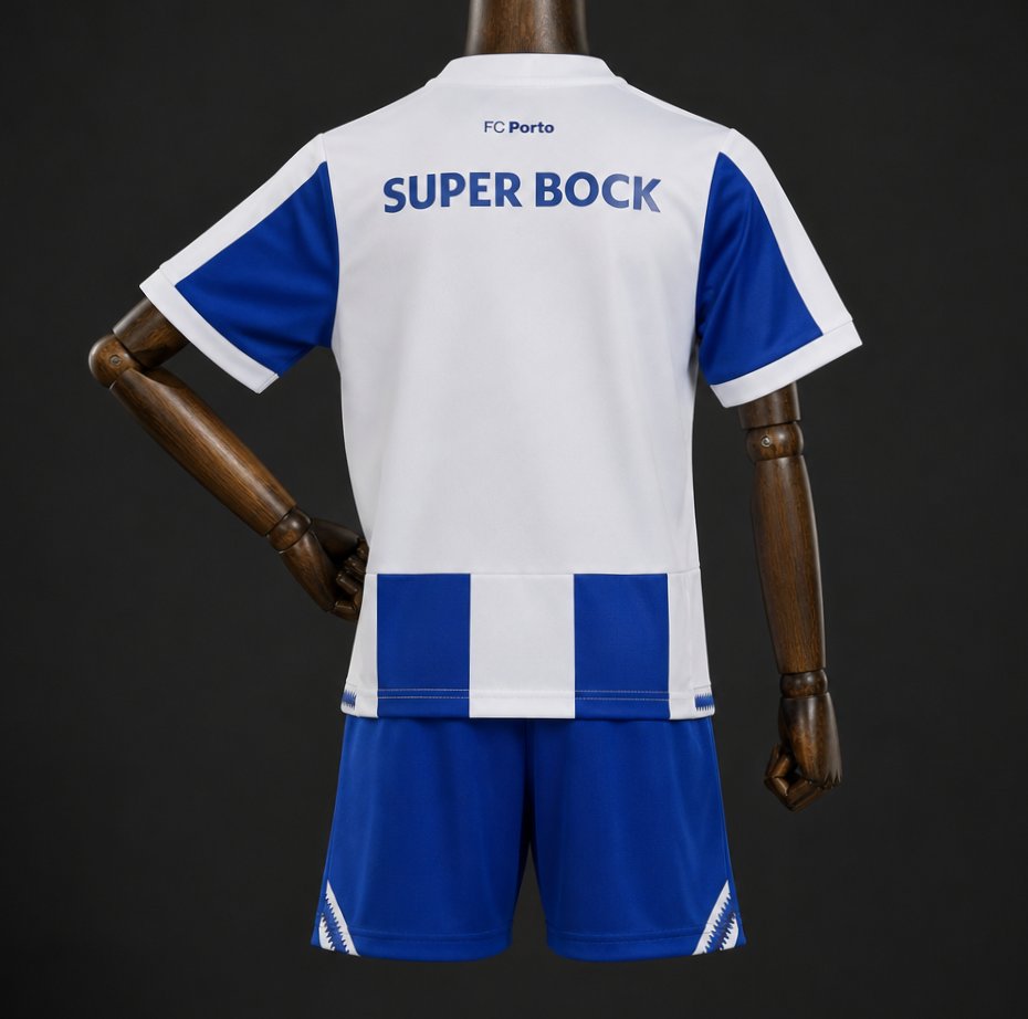 26/27 Kids Porto Home Jersey