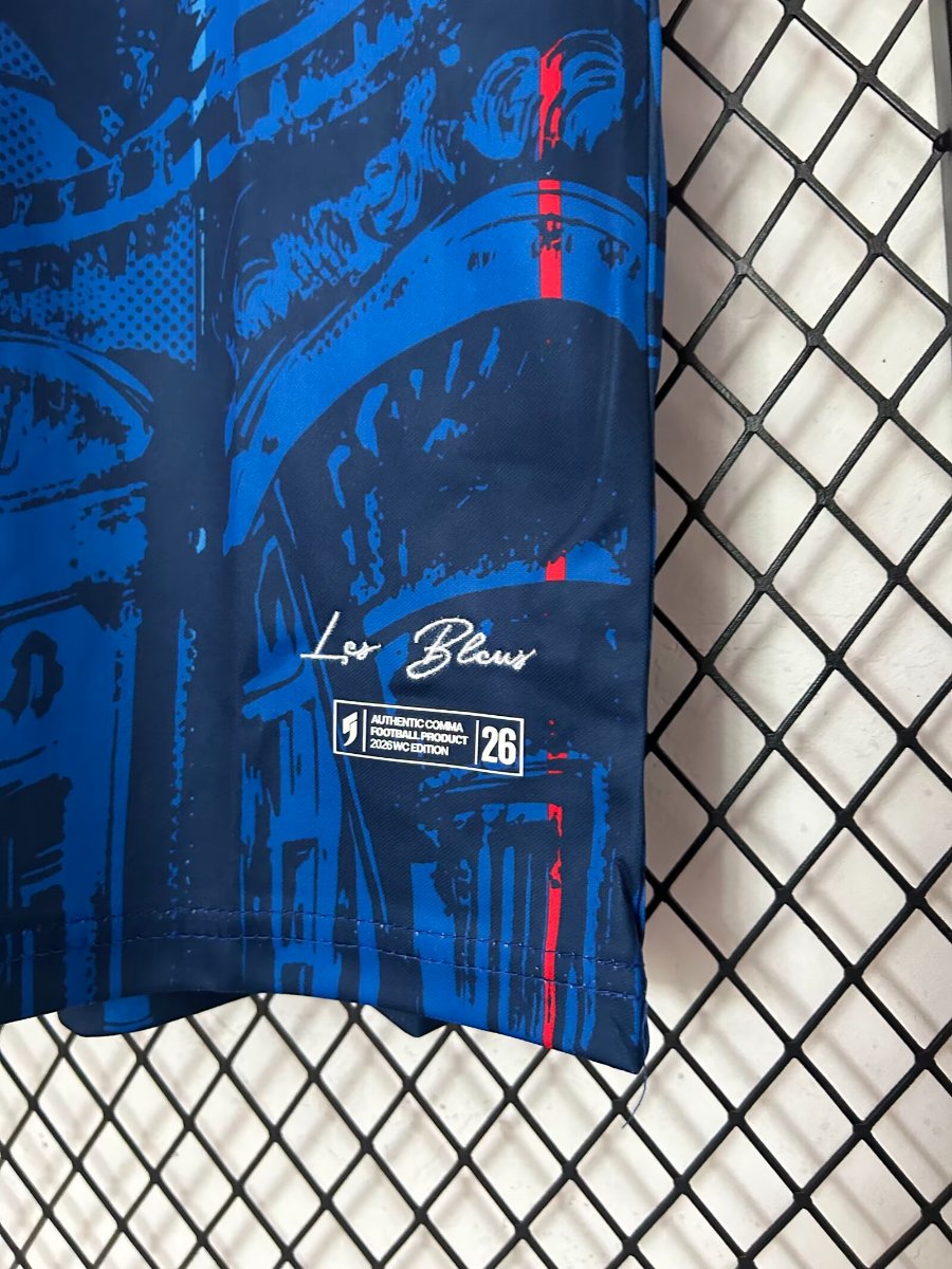 2026 France 'Les Bleus' Heritage Football Blue Jersey