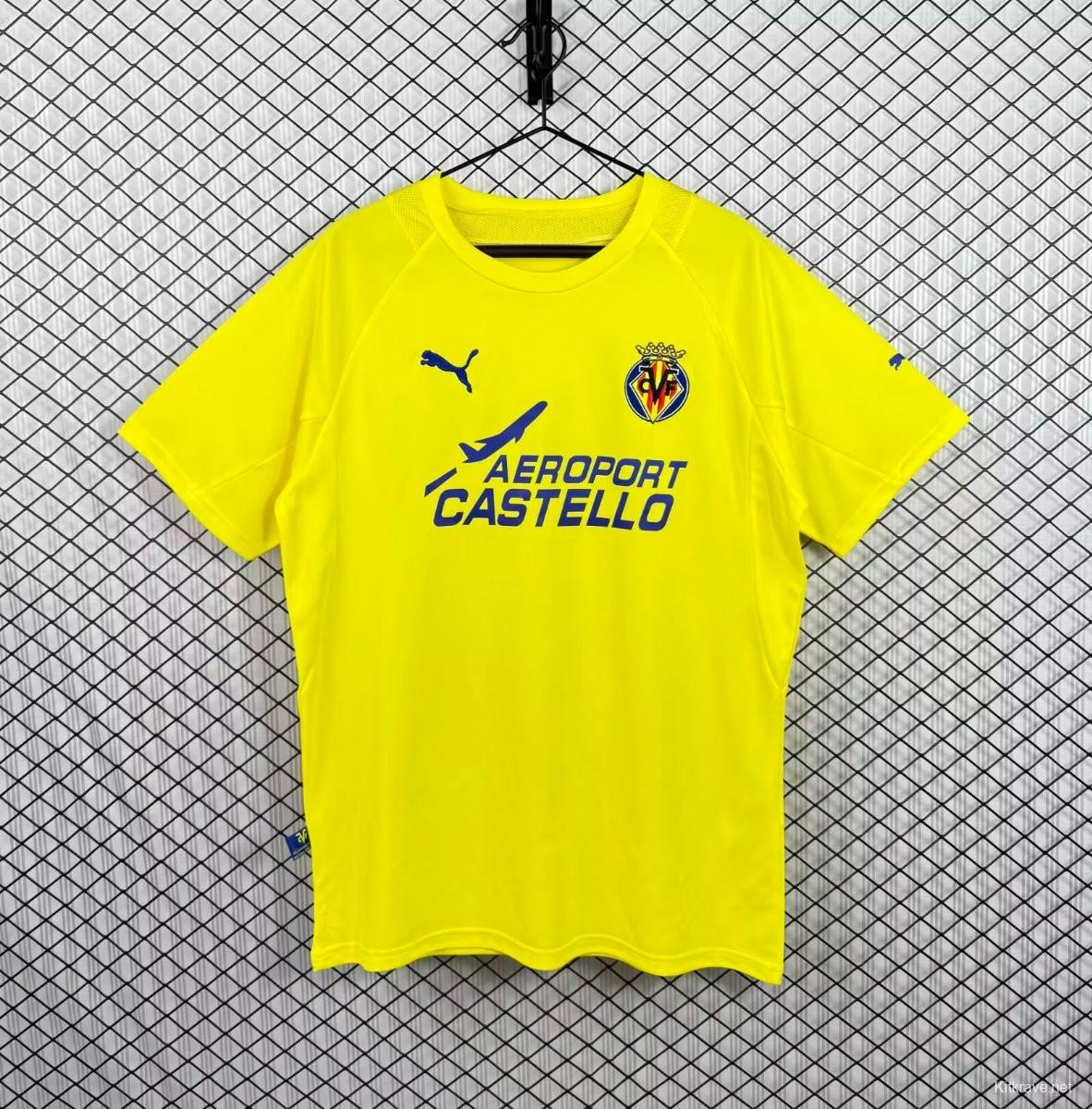 Retro 05/06 Villarreal CF Home Jersey