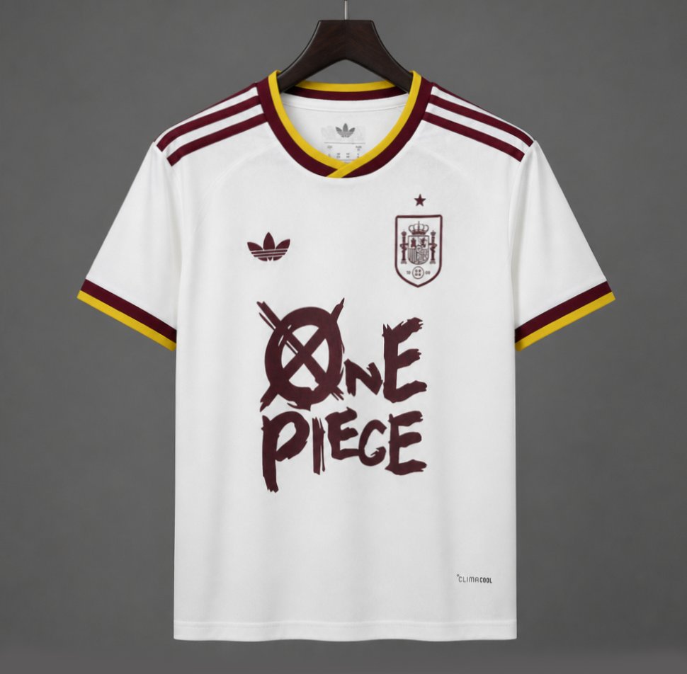 2026 Spain x One Piece Away Special Printing Jersey