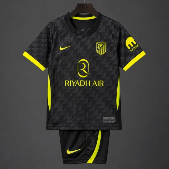 26/27 Kids Atletico Madrid Away Jersey