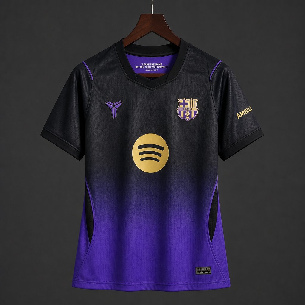 26/27 Women  Barcelona Away  Purple Jersey