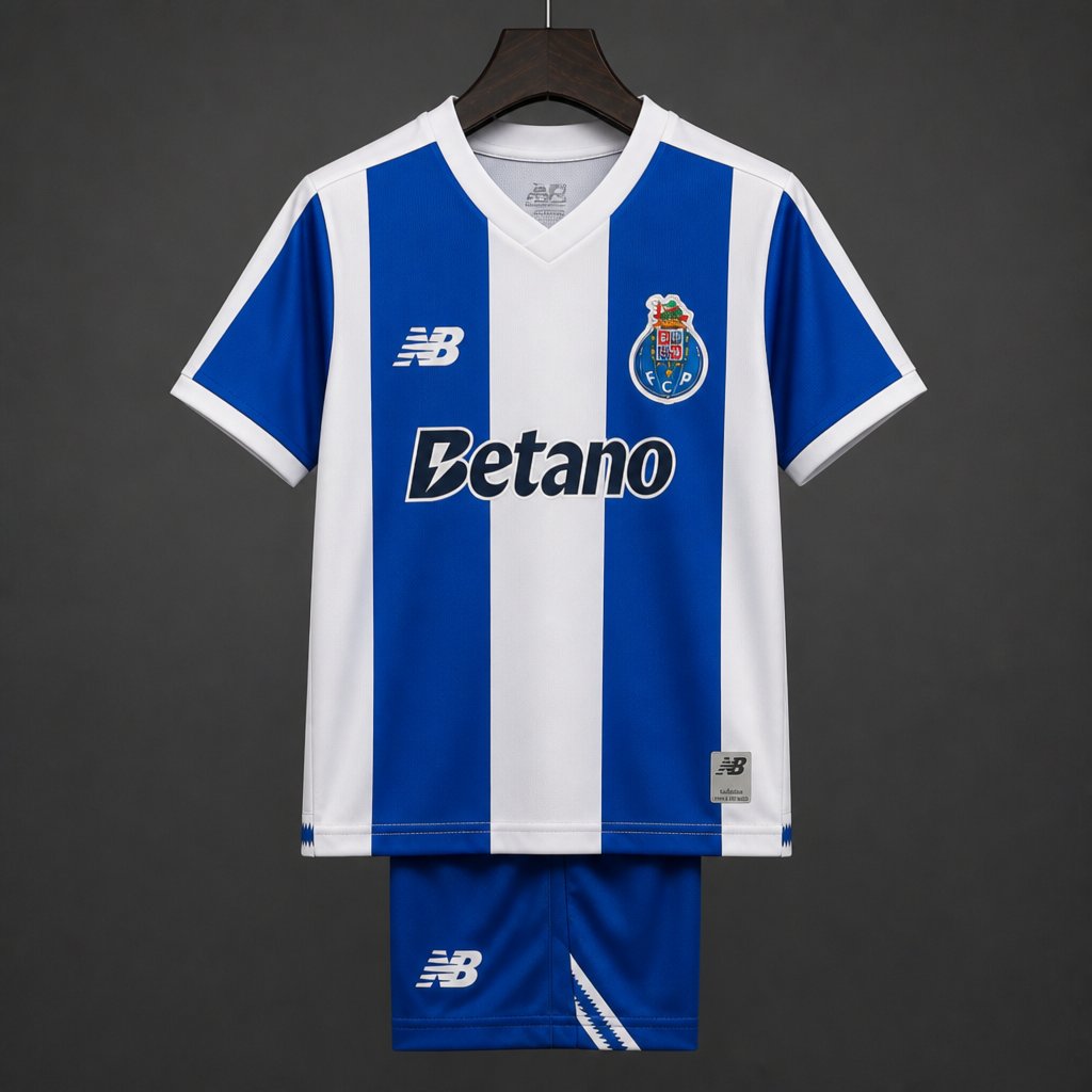 26/27 Kids Porto Home Jersey