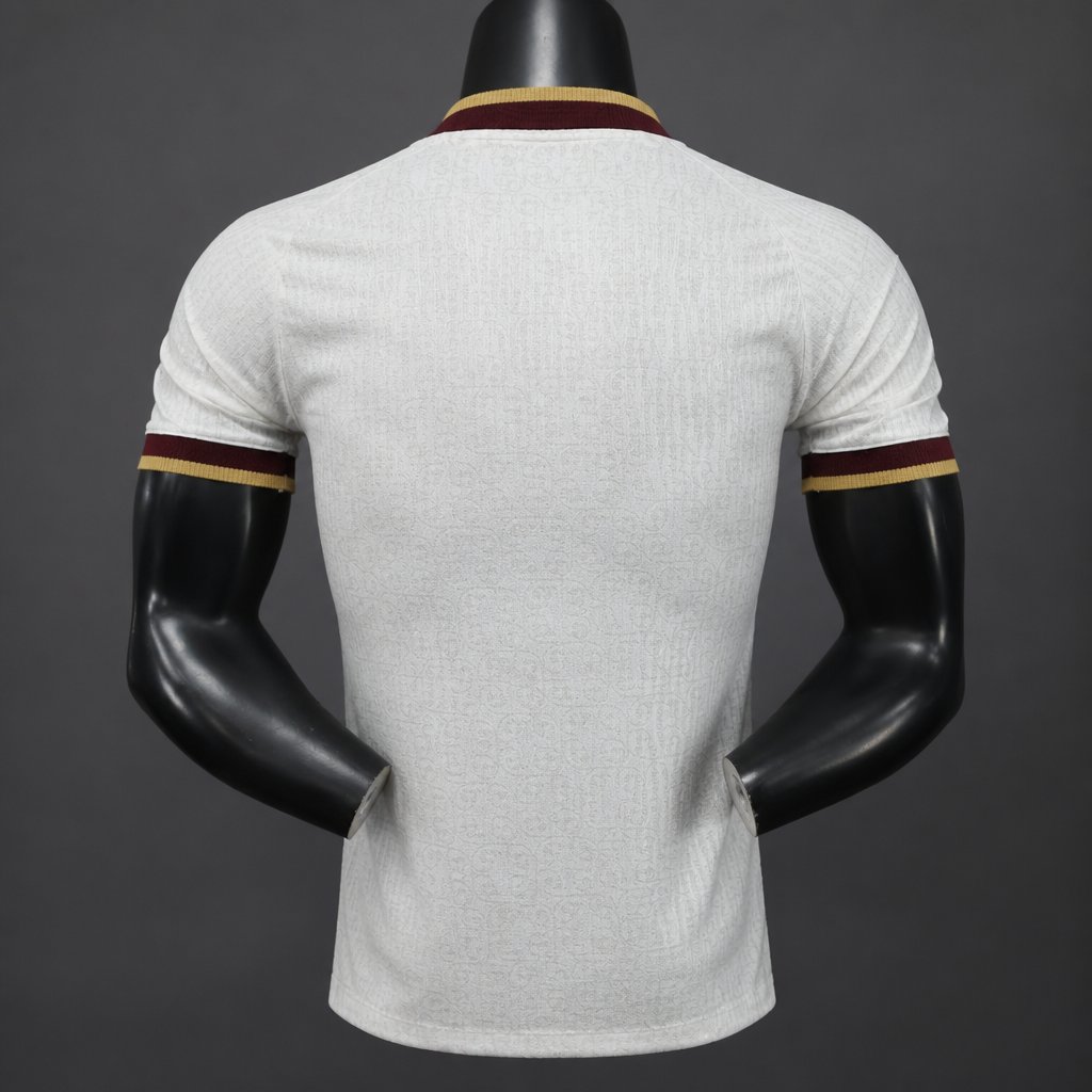 2 Star Player Version 2026 Spain Away White Jersey With Champion Patch