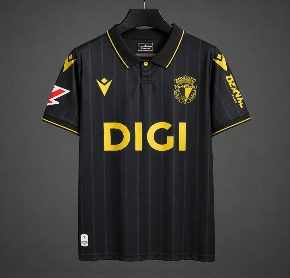 26/27 Burgos CF Away Black Jersey