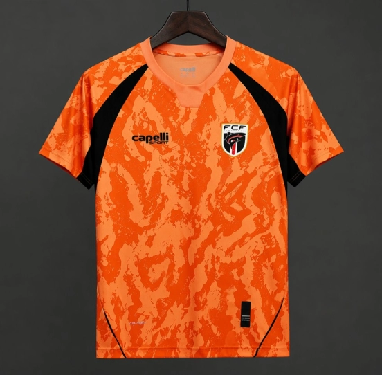 2026 Cape Verde Orange Goalkeeper  Jersey