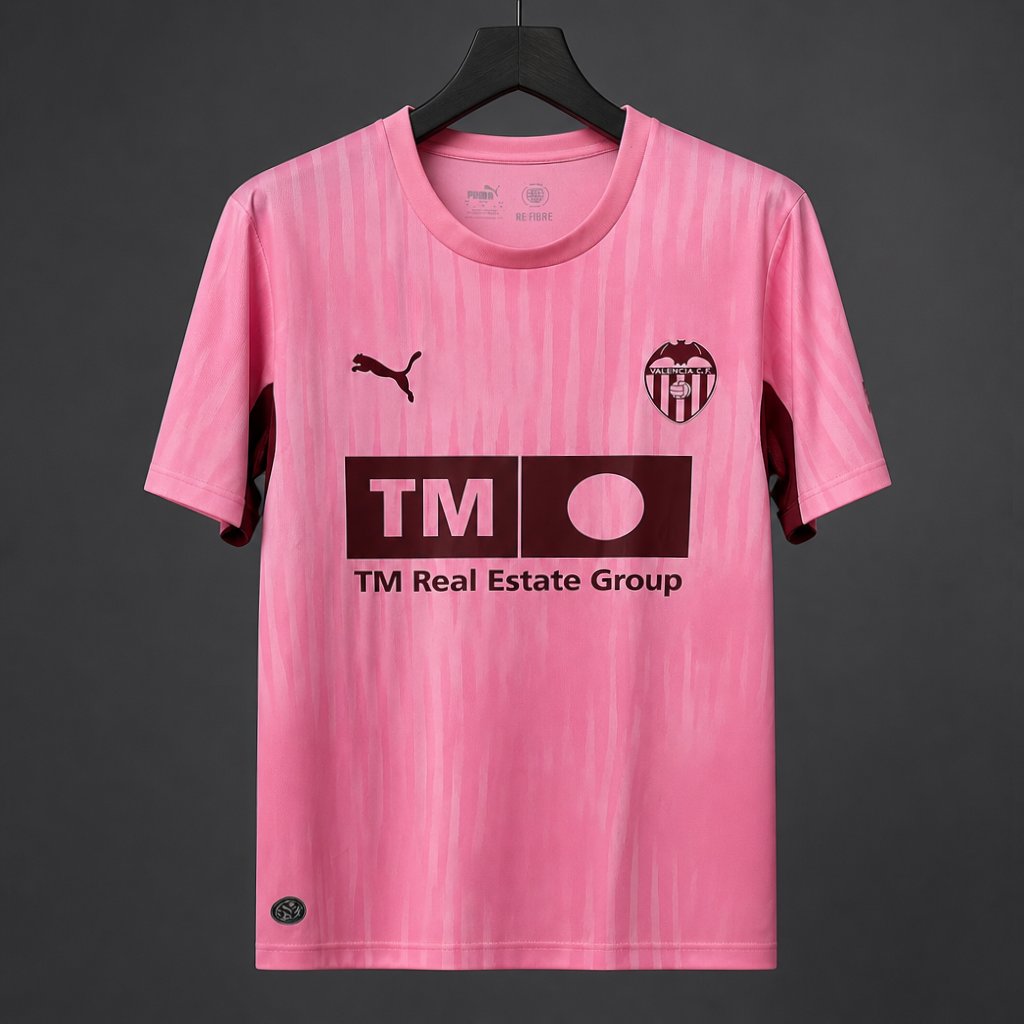 26/27 Valencia Third Pink Jersey