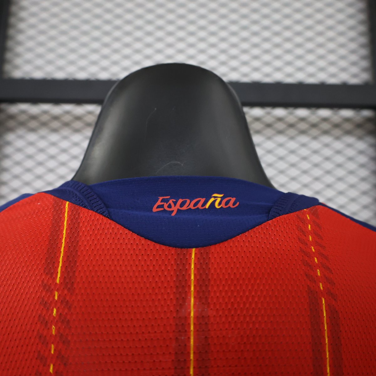 Player Version 2 Star 2026 Spain Home Long Sleeve Jersey With Champion Patch