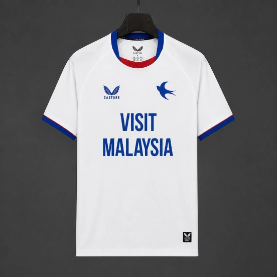 26/27 Cardiff City Away White Jersey