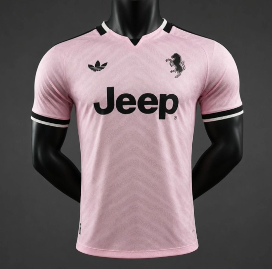 Player Version 26/27 Juventus Away Pink Jersey