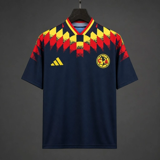 26/27 Club America Stadium Navy Blue Jersey