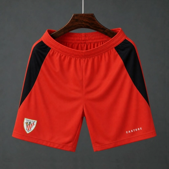26/27 Athletic Bilbao Away Red Shorts