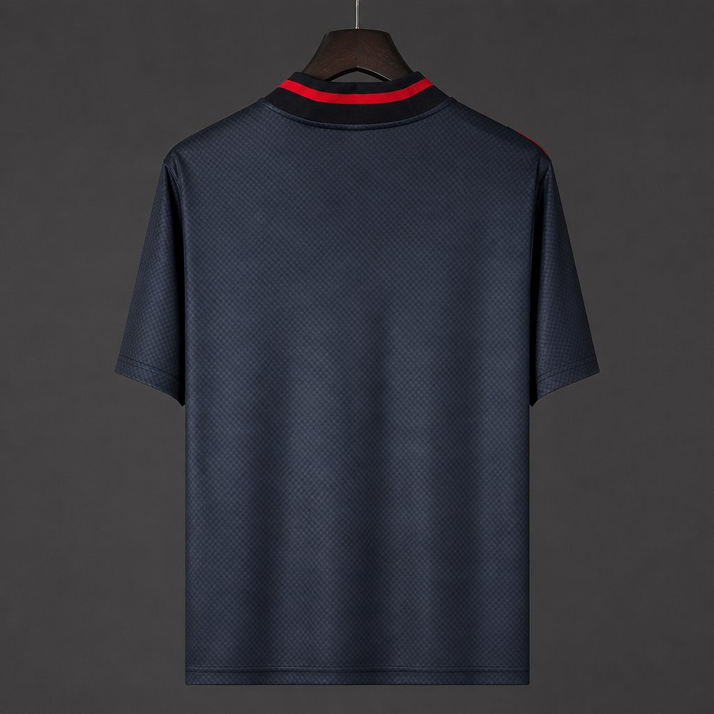 26/27 Manchester United Black  Diamond Pattern Pre-Match Jersey