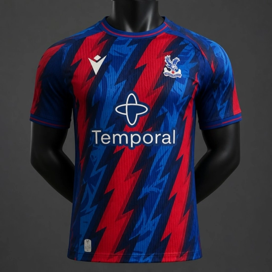 Player Version 26/27 Crystal Palace Home Red & Blue Jersey