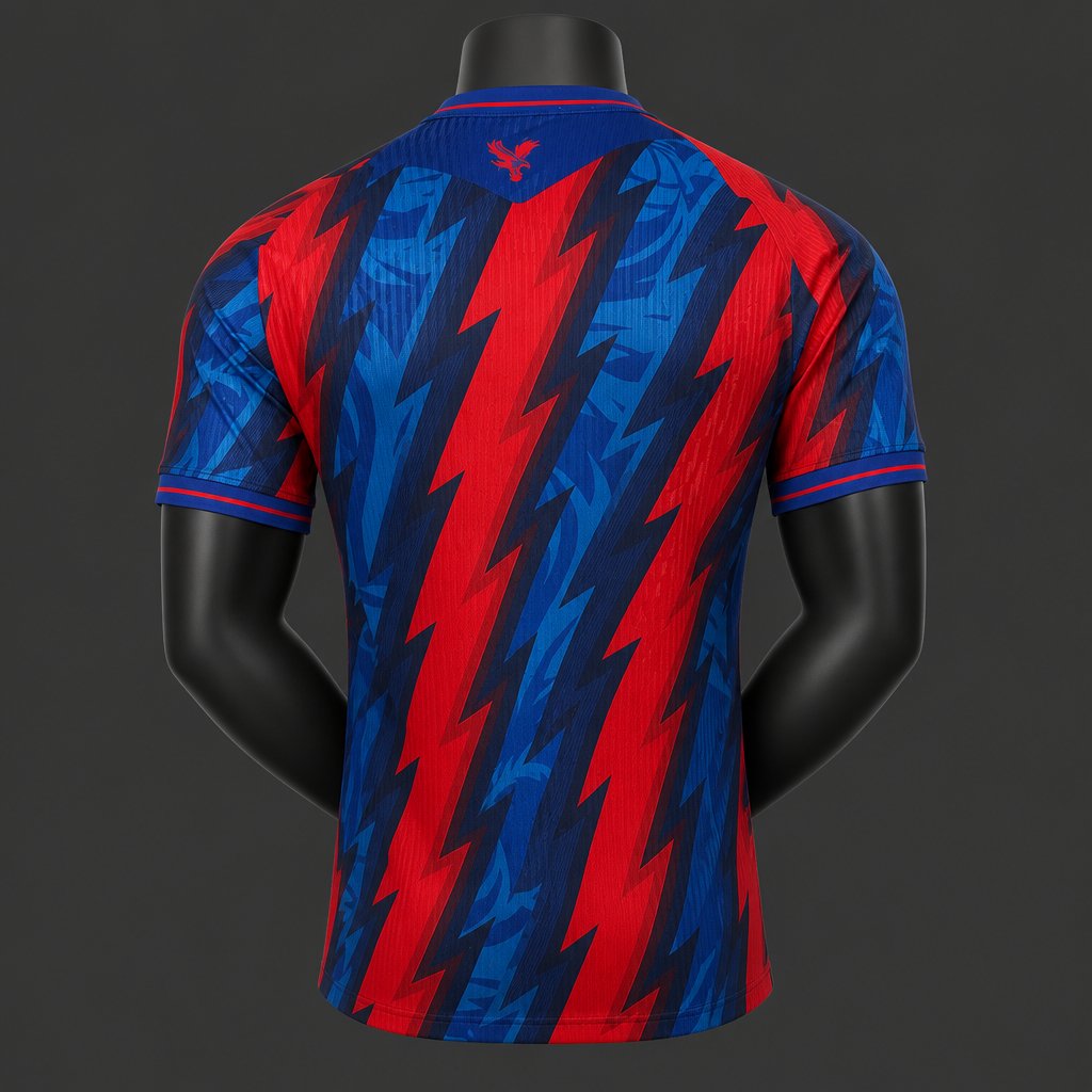 Player Version 26/27 Crystal Palace Home Red & Blue Jersey