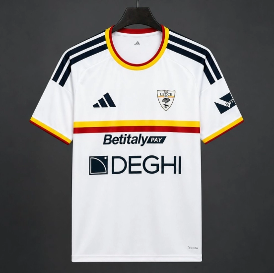 26/27 Lecce Away White Jersey