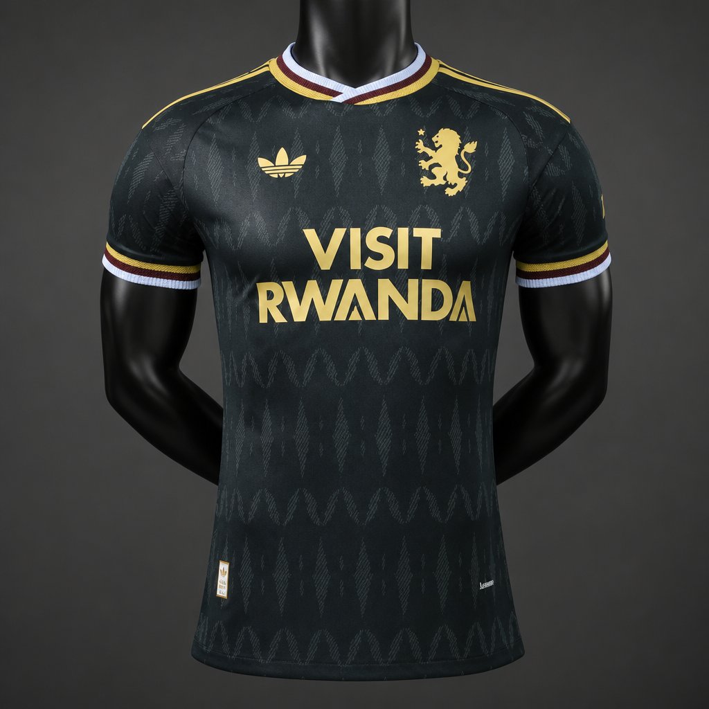 Player Version 26/27 Aston Villa FC Away Black Jersey