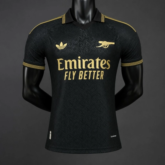 Player Version 26/27 Arsenal FC Special Edition Black Gold Jersey
