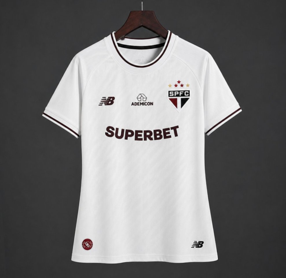 26/27 Womens São Paulo FC White Home Jersey