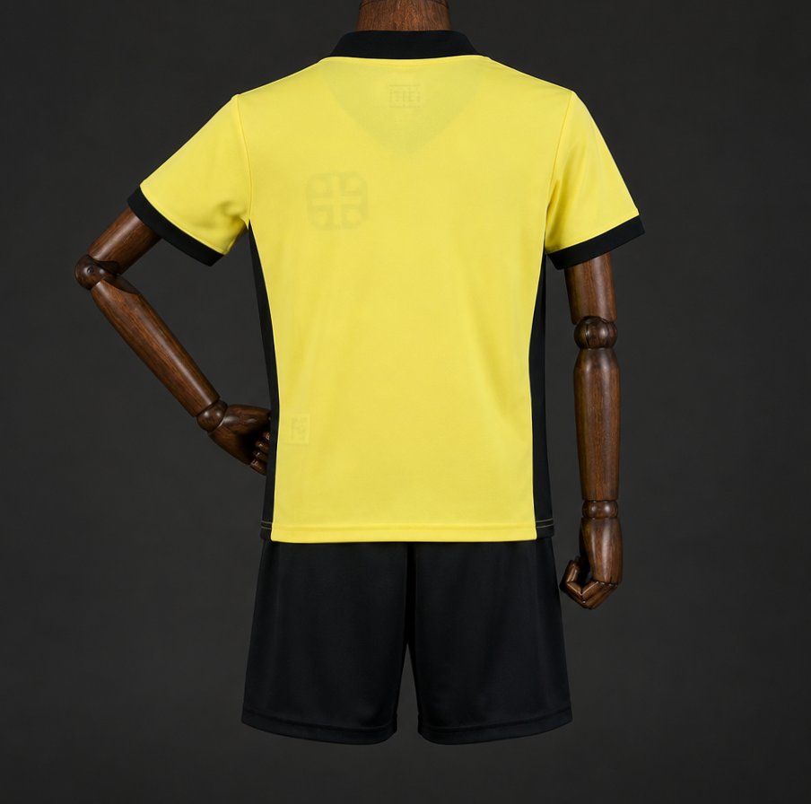 2026 Kids Da Gama Third Yellow Jersey