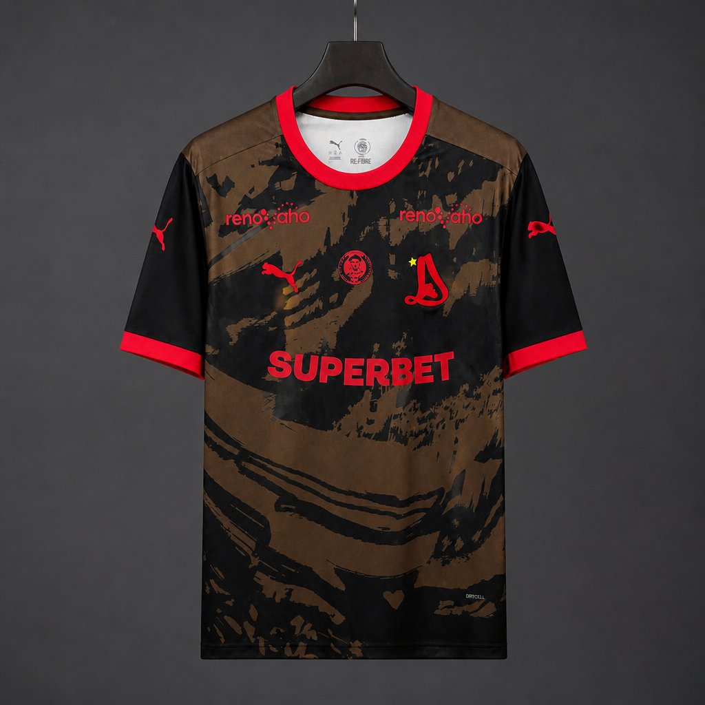 26/27 Dinamo Bucuresti Third Brown Jersey