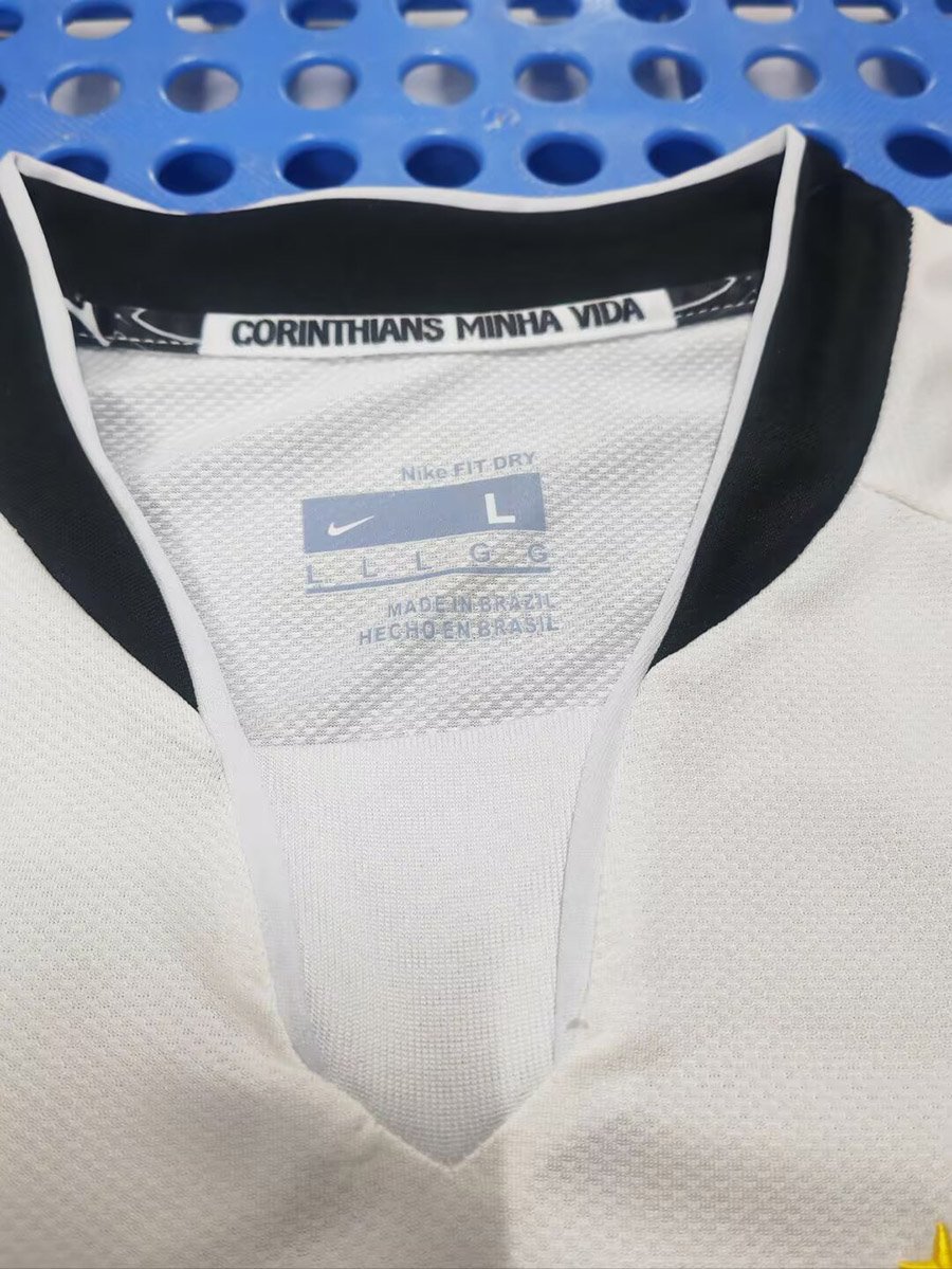 Retro 2009 Corinthians Home White Jersey